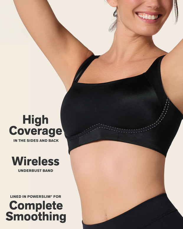 Everyday wireless support bra