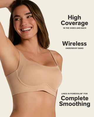 Wireless Support Bra#color_801-golden-beige