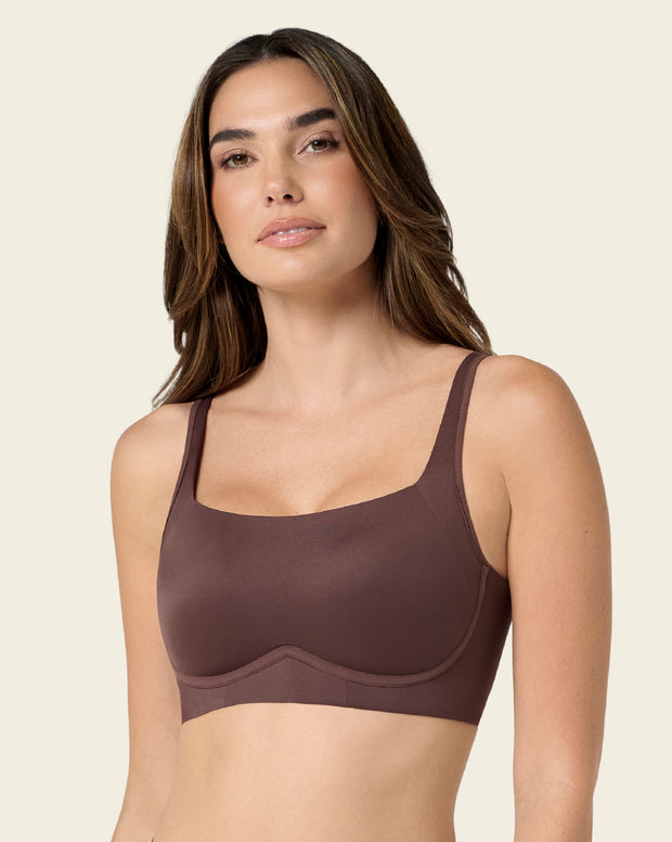 Everyday wireless support bra