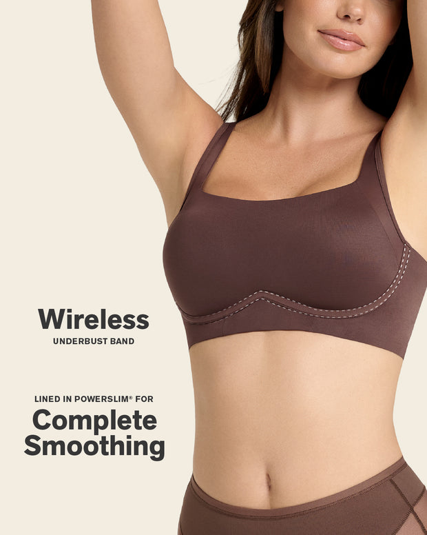 Everyday wireless support bra