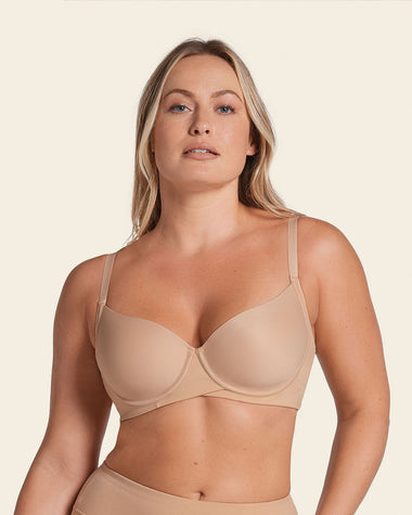 The 3D Bra: Triple Push-Up Plunge Bra