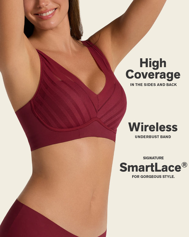Daily Lace Wireless Support Bra