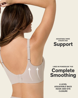 Daily Lace Wireless Support Bra#color_802-nude