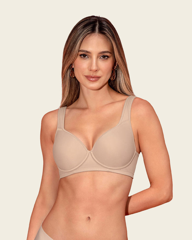 Full Coverage Bra with Comfy Padded Straps