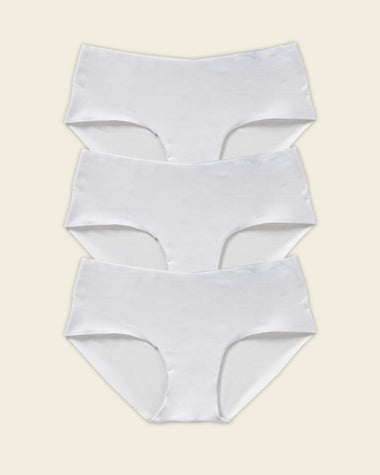 No ride-up seamless hiphugger panty#color_000-white