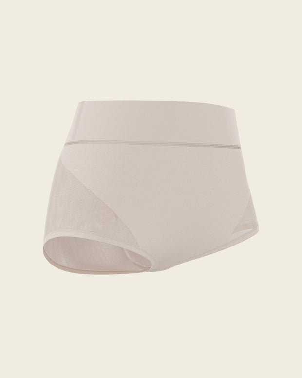 High-waisted classic smoothing brief