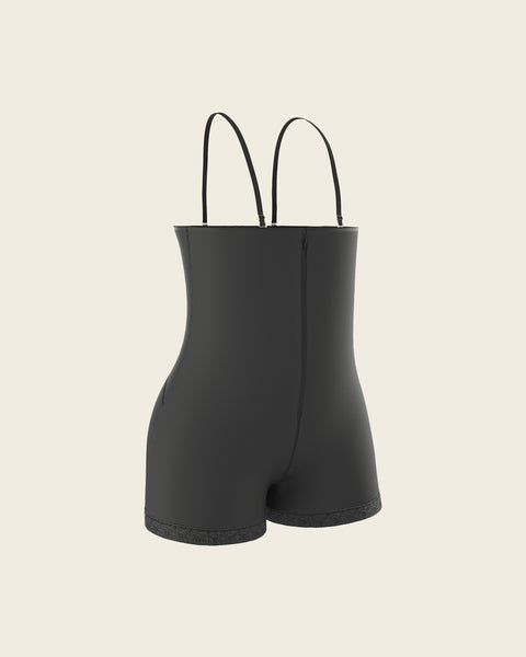 Firm tummy control shaper strapless short with butt lifter