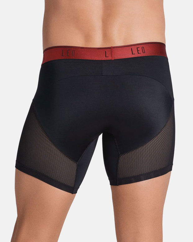 High-Tech Mesh Boxer Brief with Ergonomic Pouch
