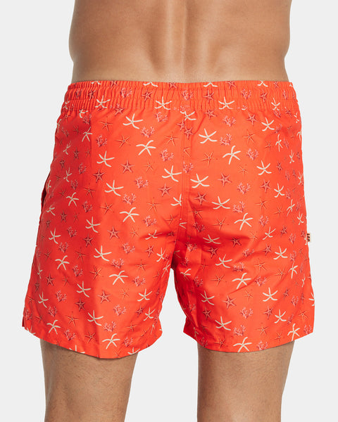 5" Eco-friendly men's swim trunk with soft inner mesh lining#color_115-starfish-print