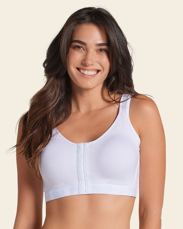 All-in-one stretchy cotton wireless bra