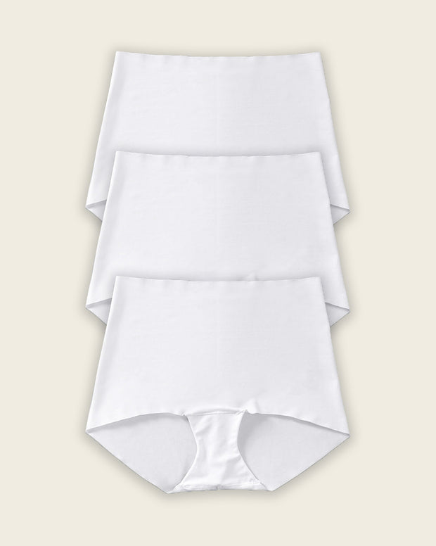 Mostly Covered Invisible Microfiber Boyshort Panty