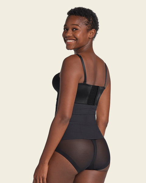 3-Belt custom waist cincher with lumbar support#