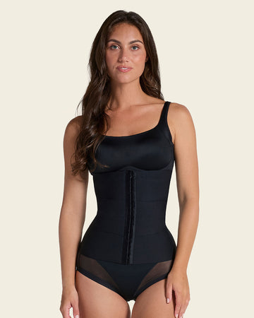 3-Belt custom waist cincher with lumbar support#color_700-black