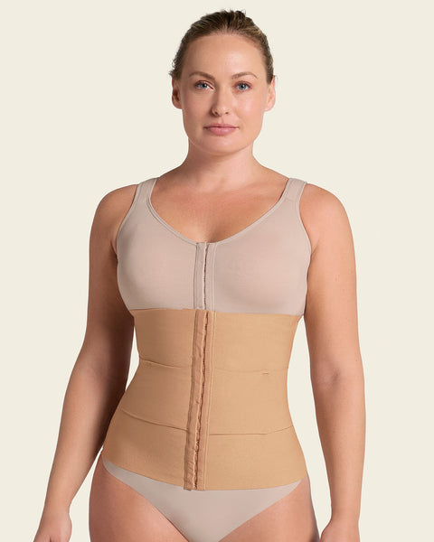 3-Belt custom waist cincher with lumbar support#color_801-golden-beige