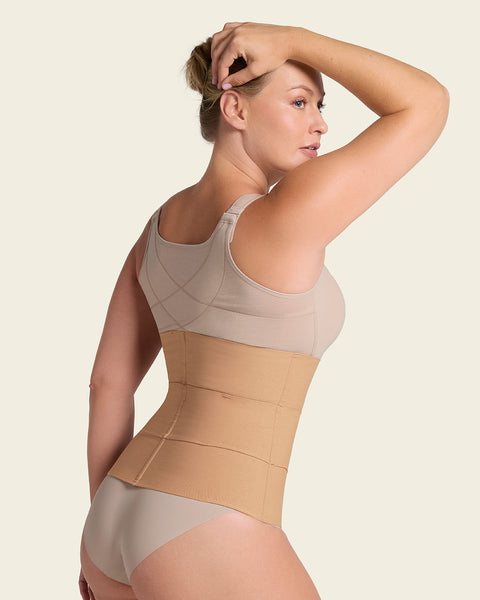 3-Belt custom waist cincher with lumbar support#color_801-golden-beige