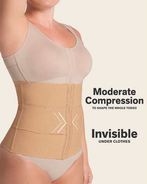 3-Belt custom waist cincher with lumbar support#color_801-golden-beige