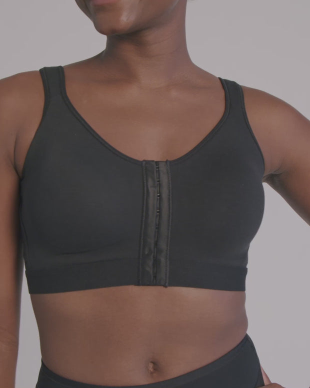 All-in-one stretchy cotton wireless bra