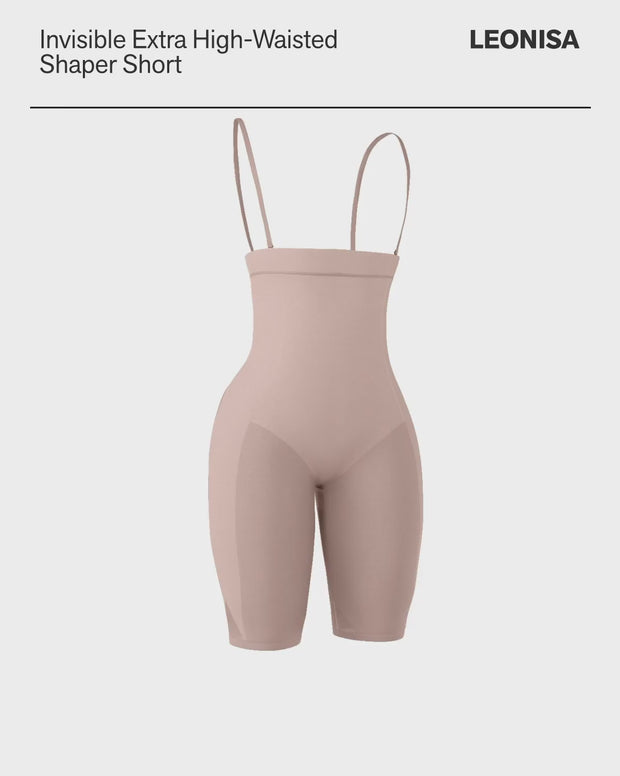 Invisible extra high-waisted shaper short