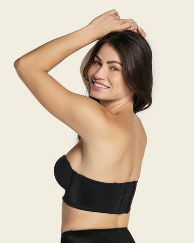 Bra 360: strapless longline contouring bra#color_700-black