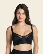 Comfortable posture corrector bra with contour cups - multi/benefit