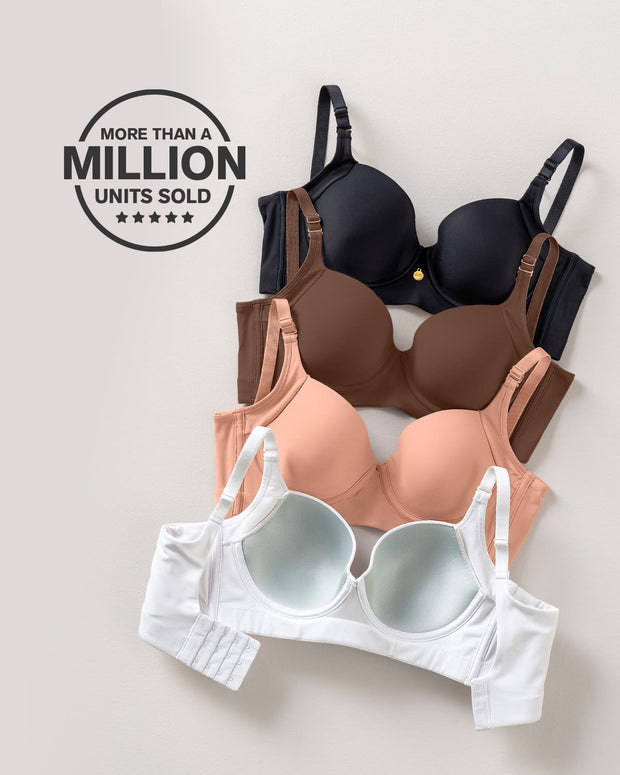 High profile back smoothing bra with soft full coverage cups#all_variants