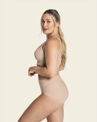 Deep coverage bra: soft lightly-lined lace underwire bra