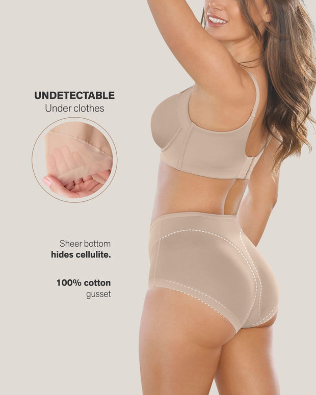 Truly undetectable comfy shaper panty#color_543-blue