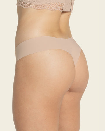 No ride-up seamless thong panty#color_802-nude