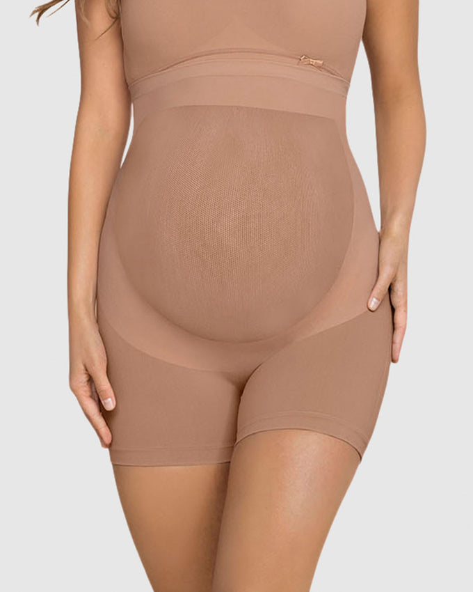 Seamless maternity support panty#color_852-soft-natural