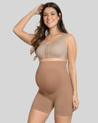 Seamless maternity support panty