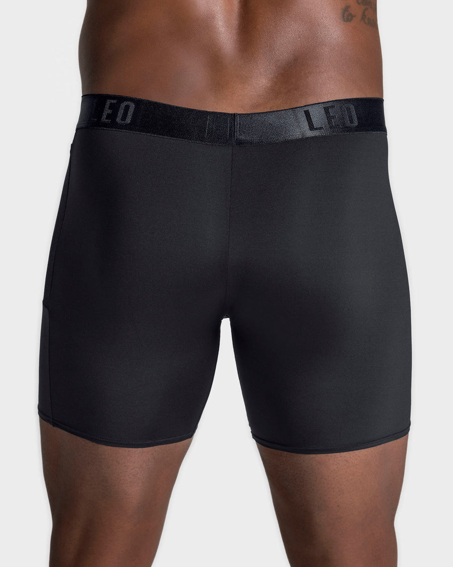 Long Athletic Boxer Brief with Side Pocket | Leonisa Australia