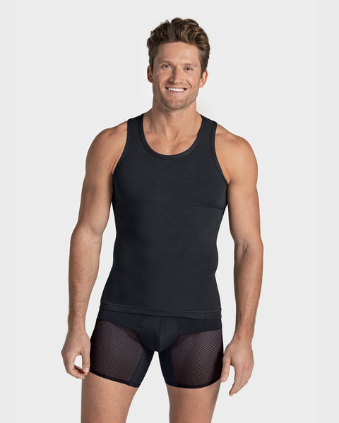Stretch Cotton Moderate Shaper Tank Leonisa Australia