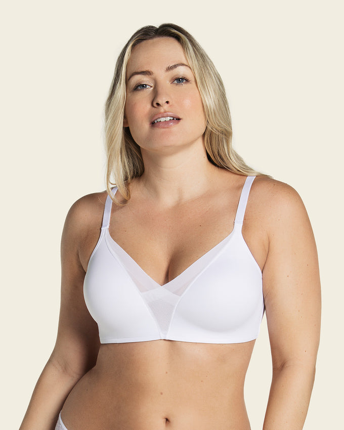 Wireless push up magical bra#color_000-white