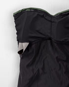 Shirred detail one-piece firm compression swimsuit