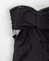 Shirred detail one-piece firm compression swimsuit#color_700-black