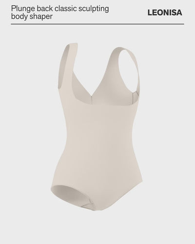 Plunge back classic sculpting body shaper#all_variants