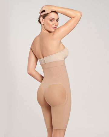 Stage 2 post-surgical short bottom girdle#color_087-natural